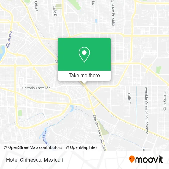 Hotel Chinesca map