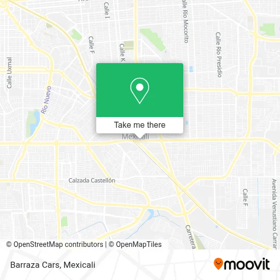Barraza Cars map
