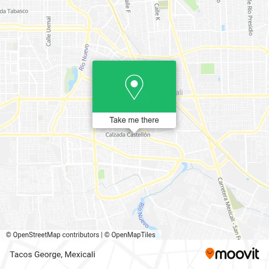 Tacos George map