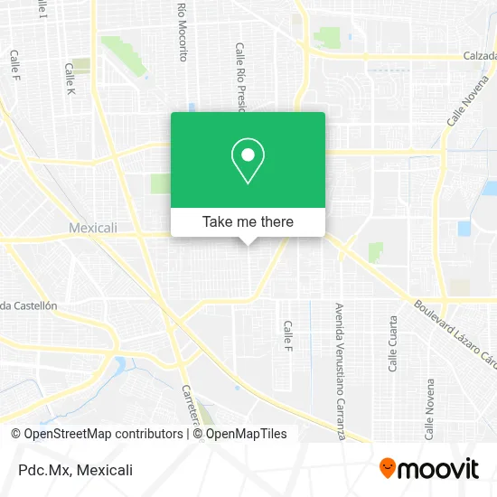 Pdc.Mx map