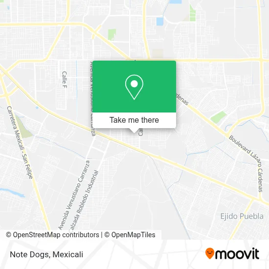 Note Dogs map