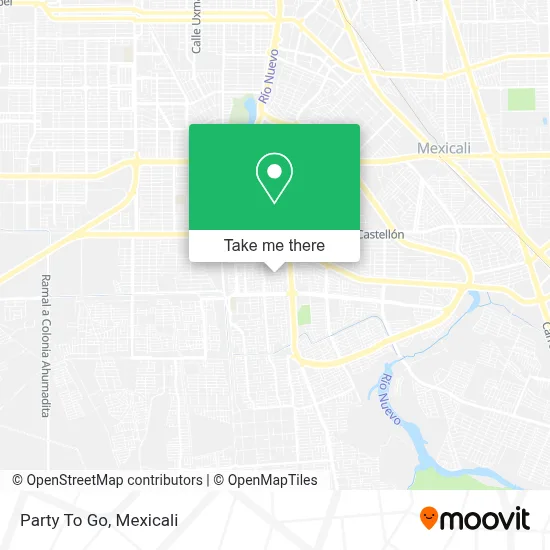 Party To Go map