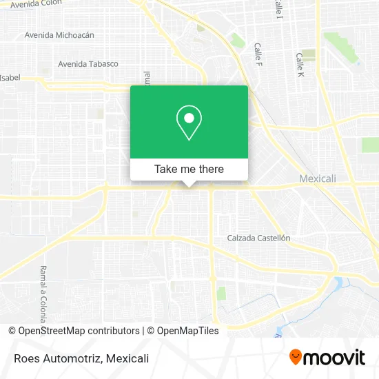 Roes Automotriz map