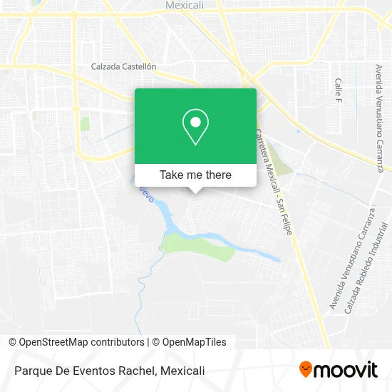 Parque De Eventos Rachel map