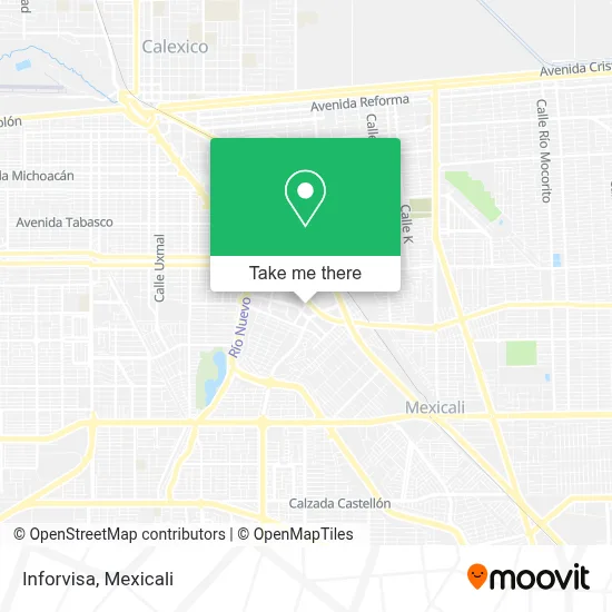Inforvisa map