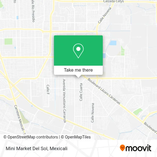 Mini Market Del Sol map