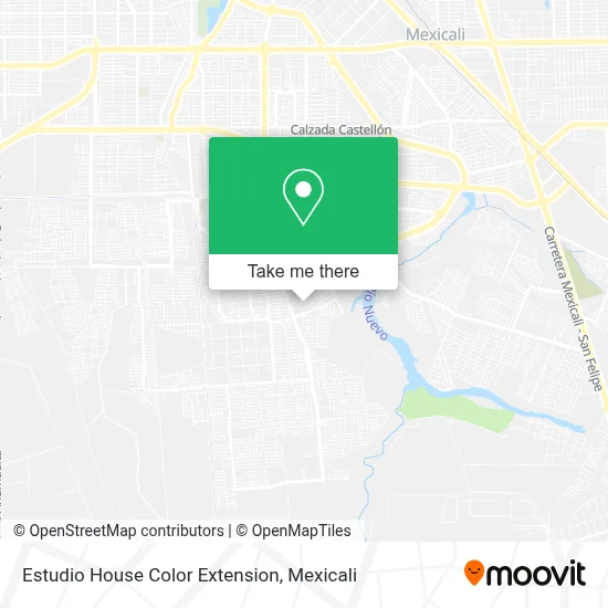Estudio House Color Extension map