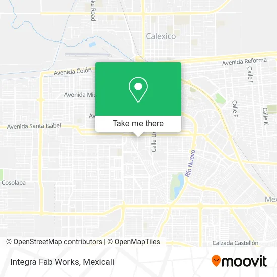 Integra Fab Works map