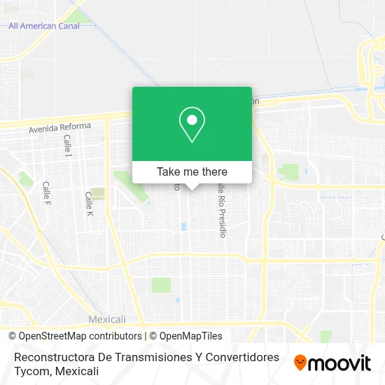 Reconstructora De Transmisiones Y Convertidores Tycom map