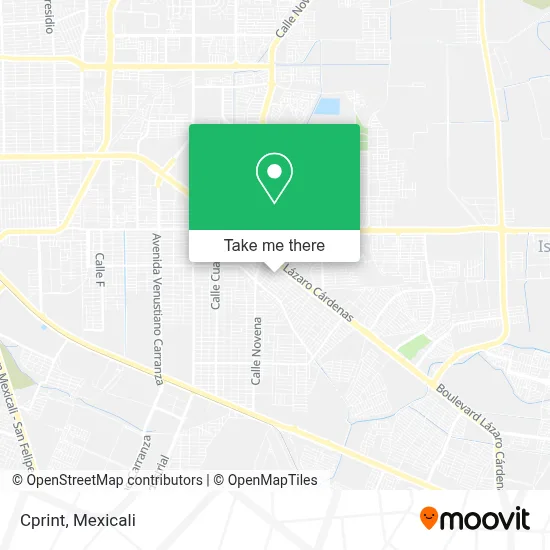 Cprint map