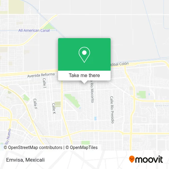 Emvisa map