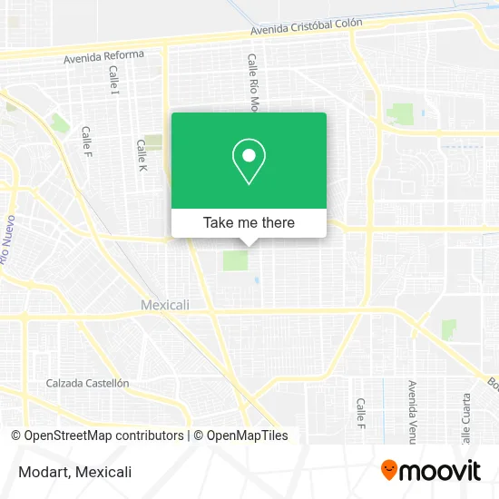 Modart map