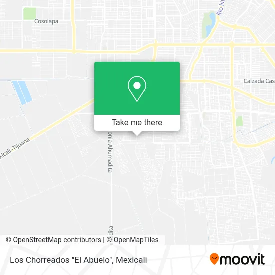 Los Chorreados "El Abuelo" map
