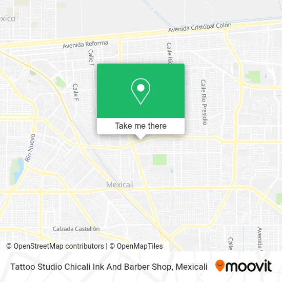 Tattoo Studio Chicali Ink And Barber Shop map