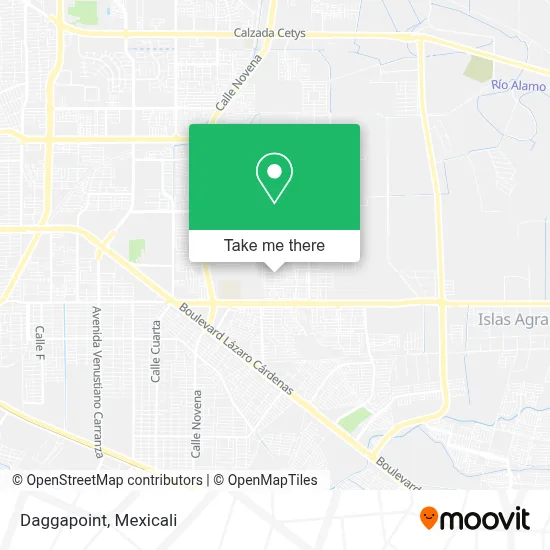 Daggapoint map