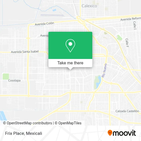 Frix Place map