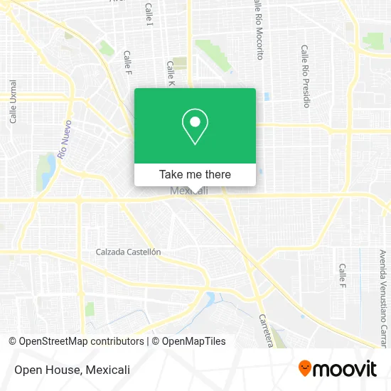 Open House map