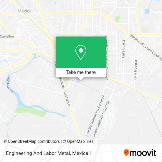 Engineering And Labor Metal map