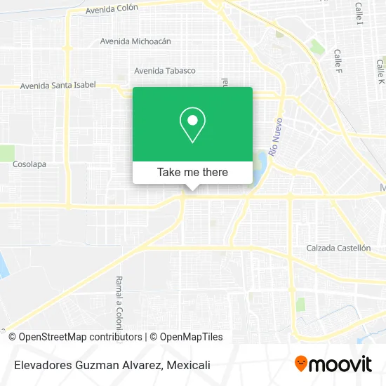 Elevadores Guzman Alvarez map