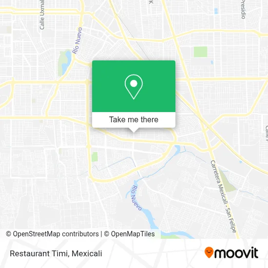 Restaurant Timi map