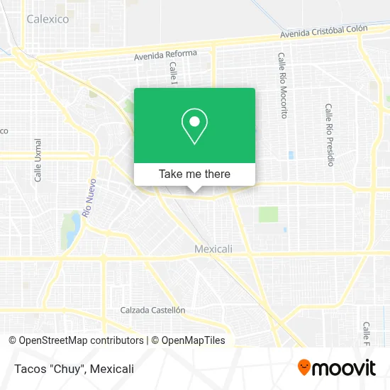 Tacos "Chuy" map