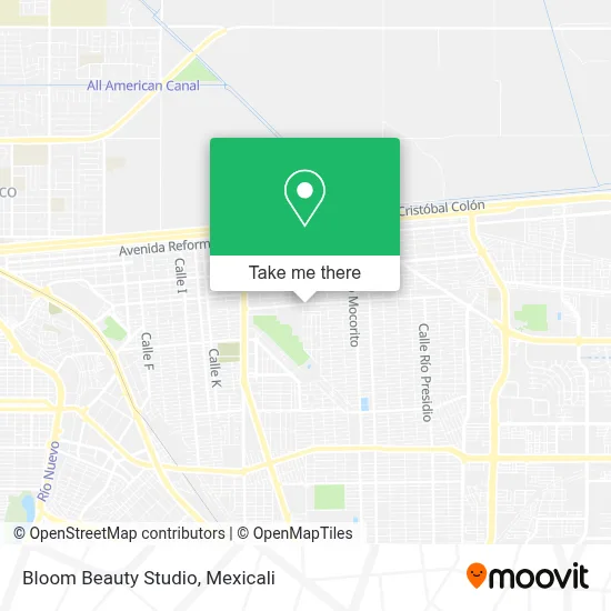 Bloom Beauty Studio map