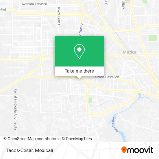 Tacos-Cesar map