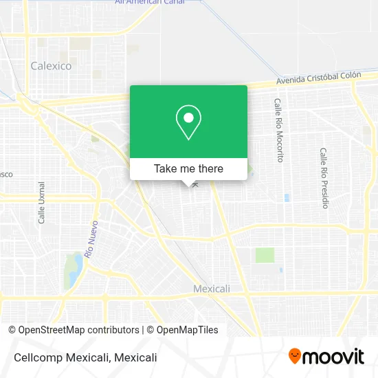 Cellcomp Mexicali map