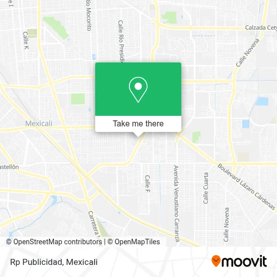 Rp Publicidad map