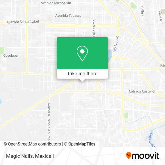 Magic Nails map