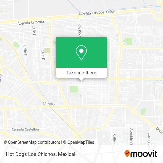 Hot Dogs Los Chichos map