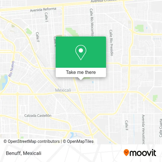 Benuff map