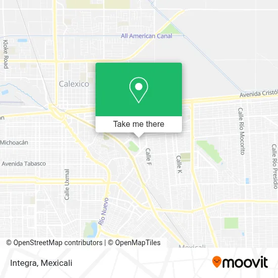 Integra map