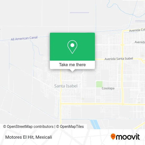 Motores El Hit map