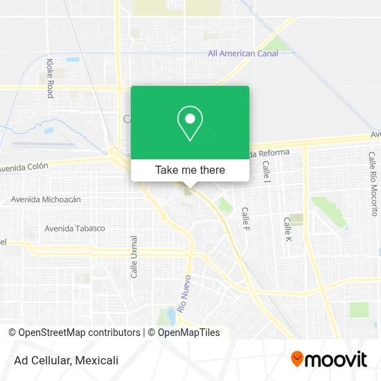 Ad Cellular map