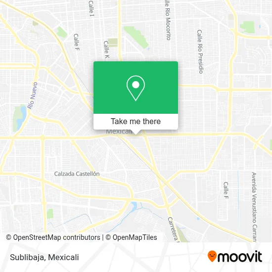 Sublibaja map