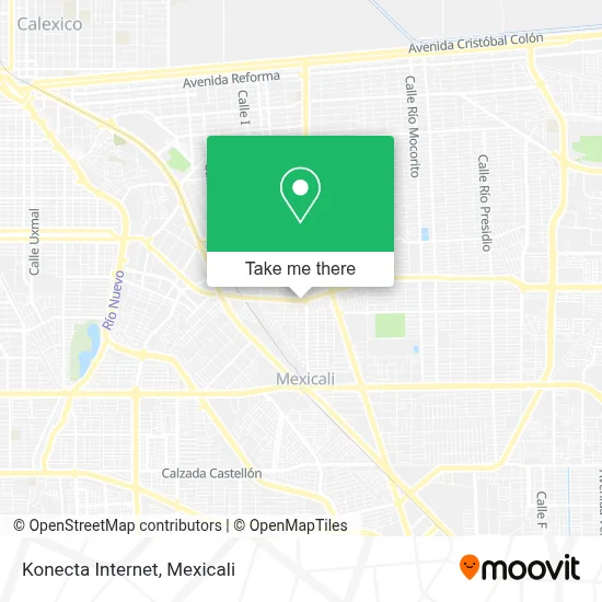 Konecta Internet map
