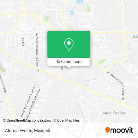 Atomic Events map