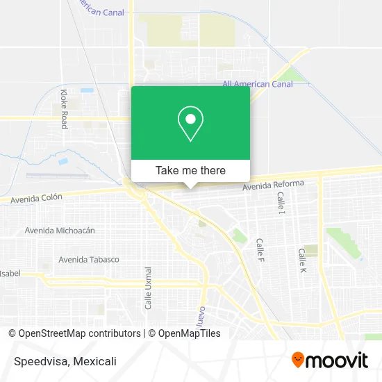 Speedvisa map