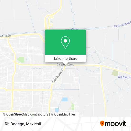 Rh Bodega map