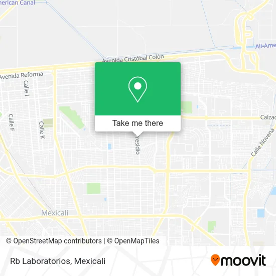 Rb Laboratorios map