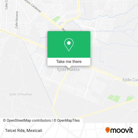 Telcel Rda map
