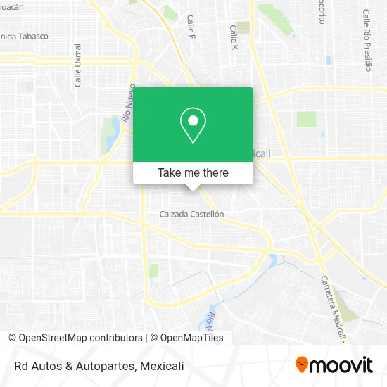 Rd Autos & Autopartes map