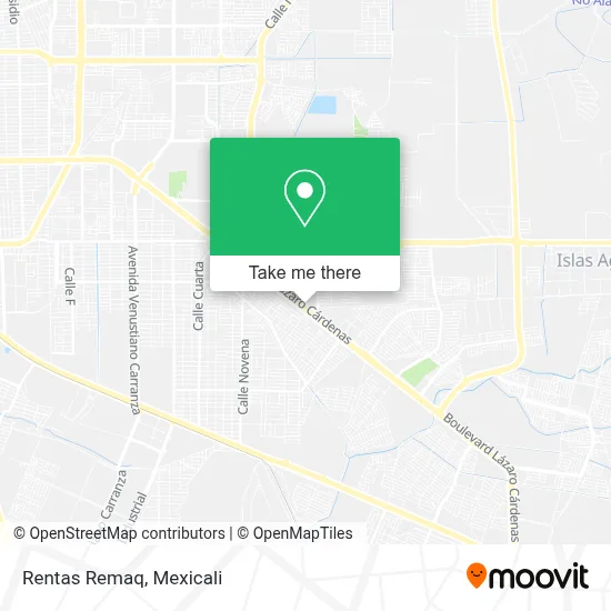 Rentas Remaq map