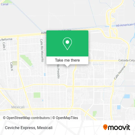 Ceviche Express map