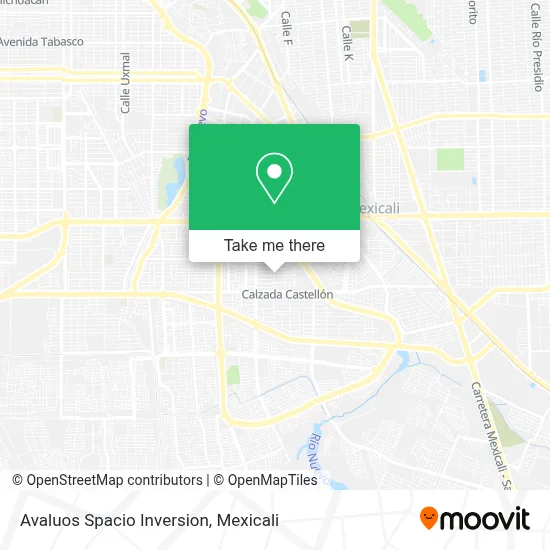 Avaluos Spacio Inversion map
