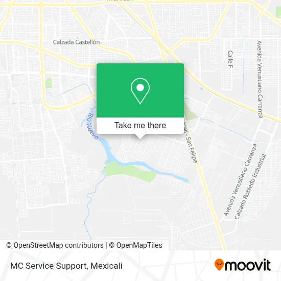 MC Service Support map