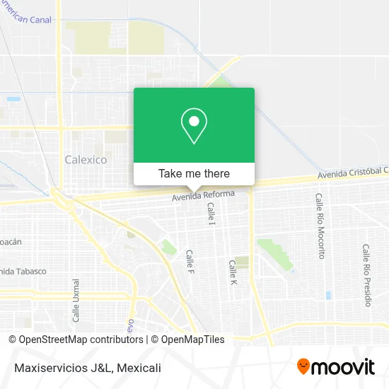 Maxiservicios J&L map