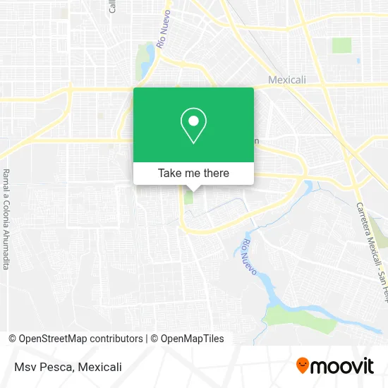 Msv Pesca map