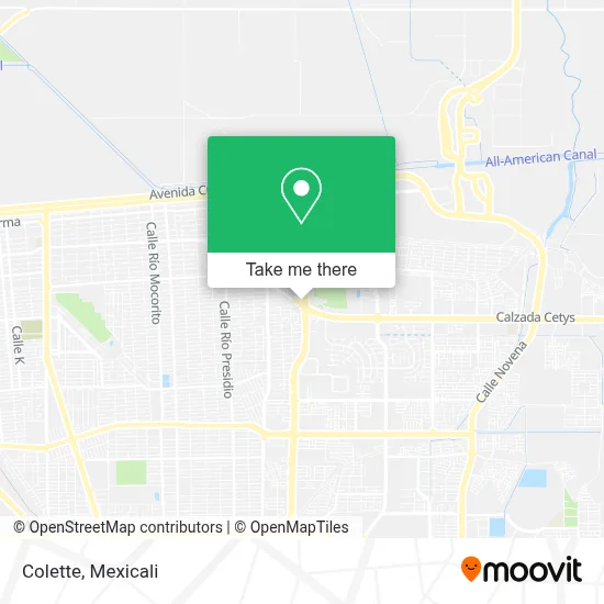 Colette map